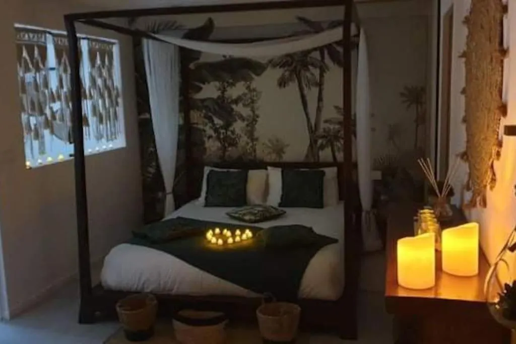 Gites Mas Des Rochers - Romance Tropicale Avec Spa ル・ボーセ